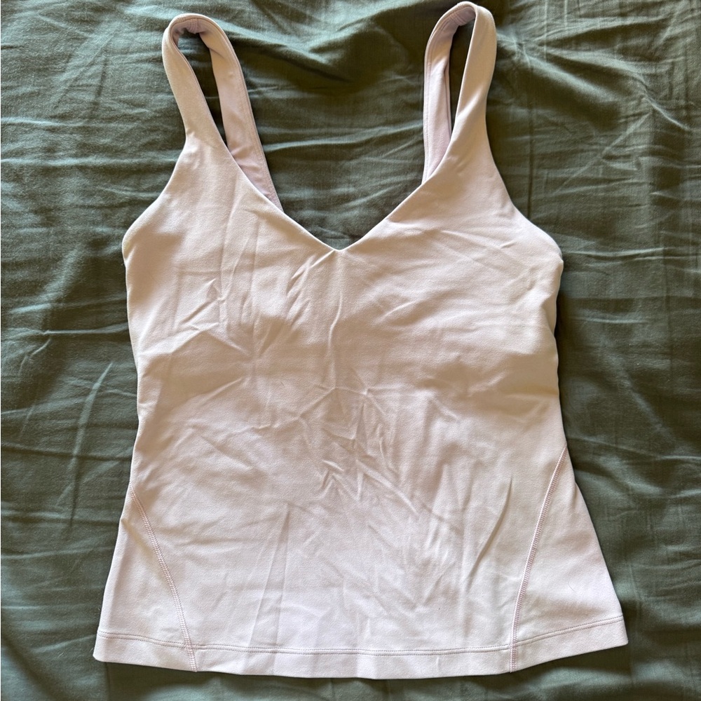 Lululemon Athletica Soft Pink Tank Top